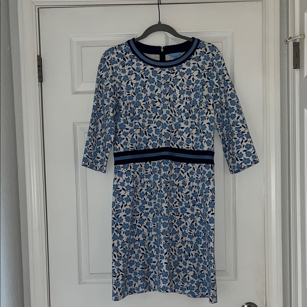 Draper James Blue Floral Dress